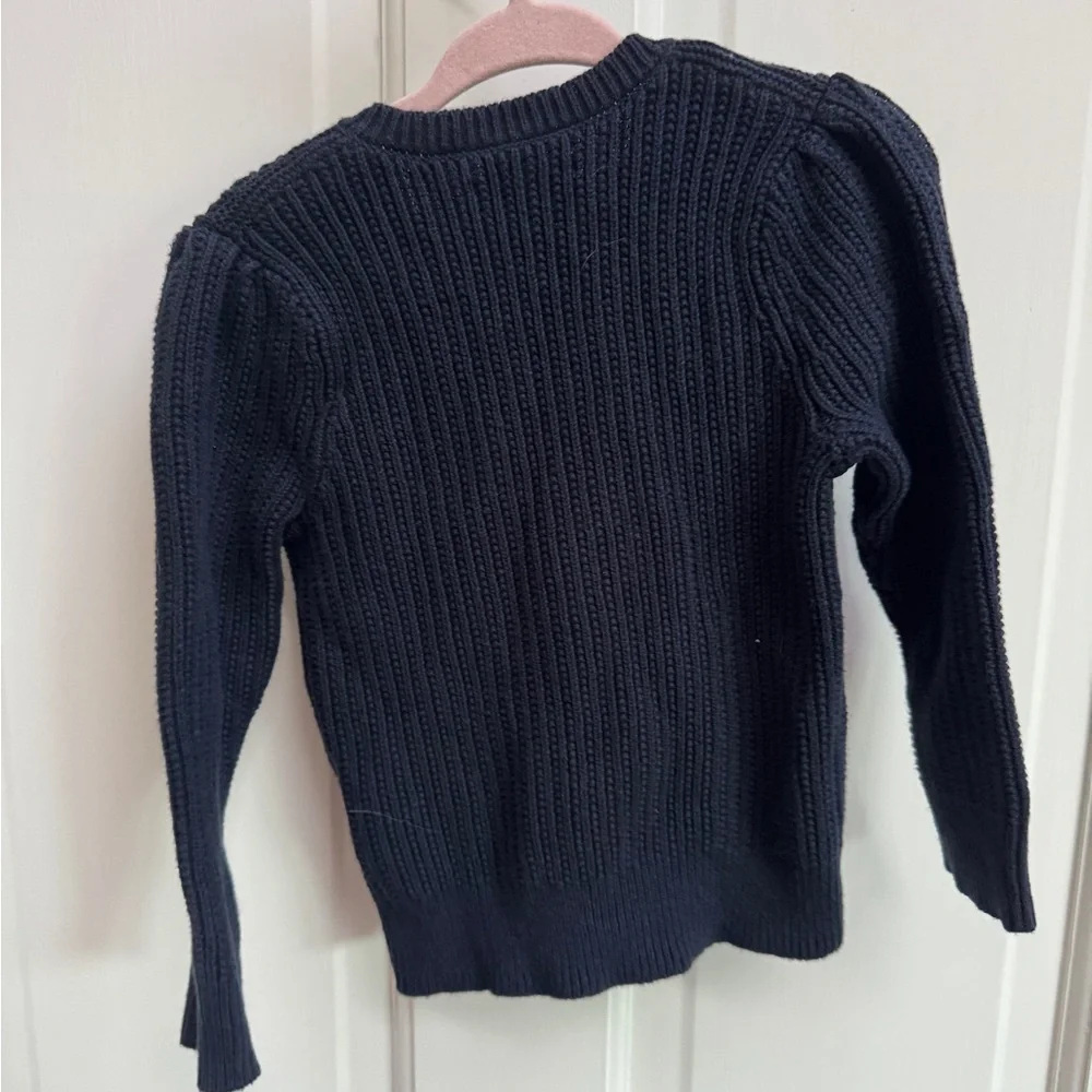 Polo Ralph Lauren 2T Girls Navy Blue Sweater Cardigan - Picture 2 of 4